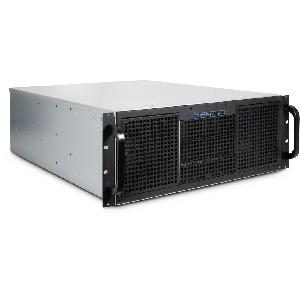 Inter-Tech 4U 40255 - Rack - Server - Schwarz - Grau - ATX - EATX - micro ATX - Mini-ATX - Mini-ITX - SSI CEB - Stahl - Alarm - Festplatte - Netzwerk - Leistung